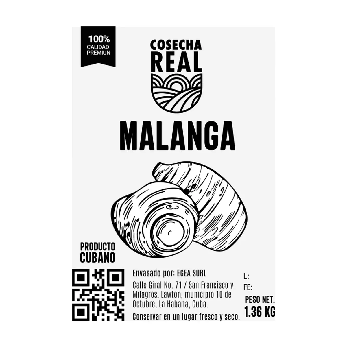 Malanga Cosecha Real (1.36 kg / 3 lb) - Thumbnail 3