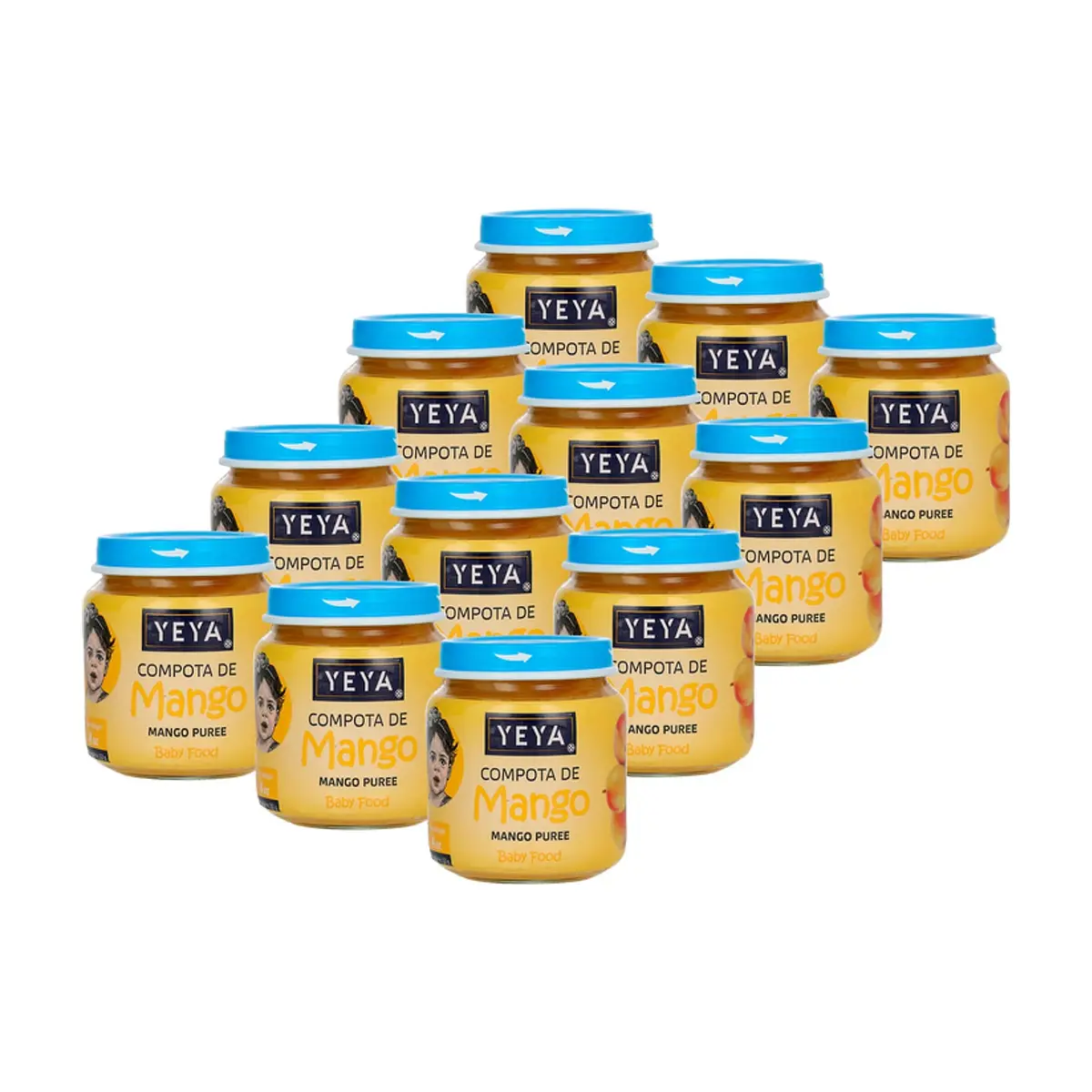 Compota de mango YEYA (12 x 113 g / 4 oz)