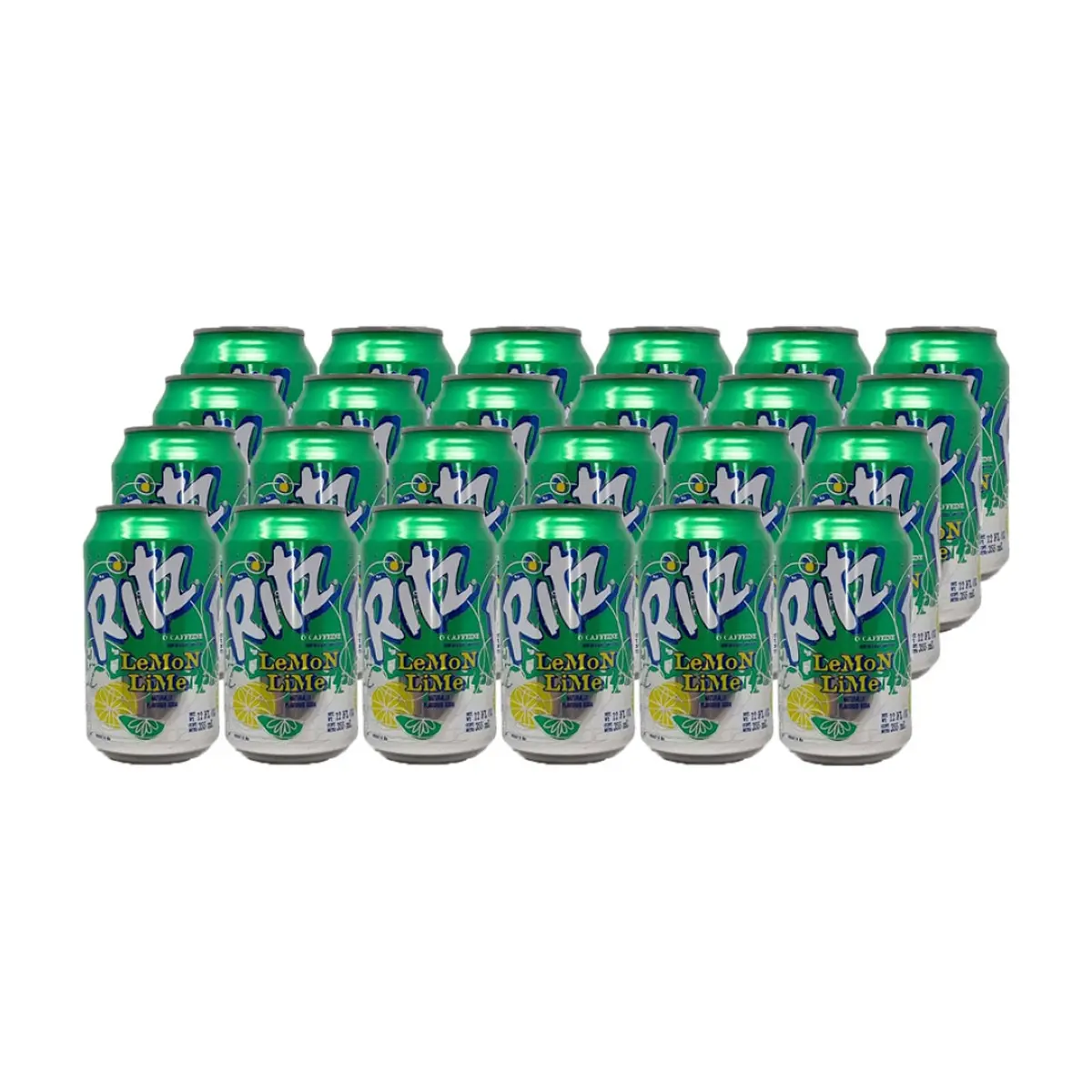 Refresco gaseado sabor lima-limón Ritz (24 x 355 ml)