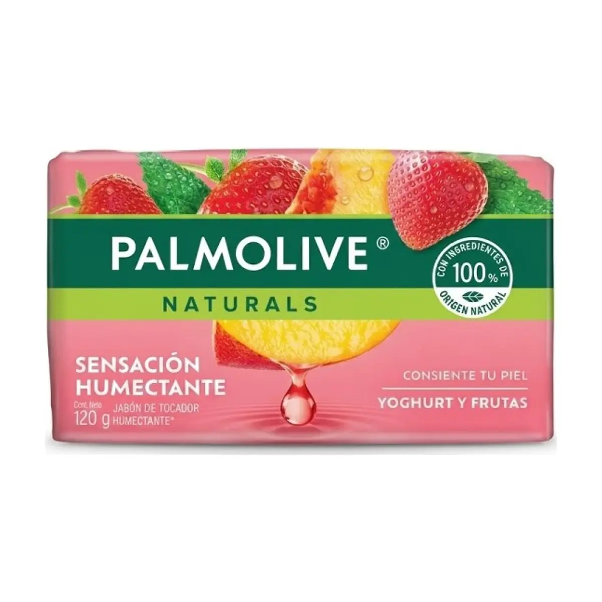 Jabón de Tocador Naturals Yogurt y Frutas (120g) PALMOLIVE
