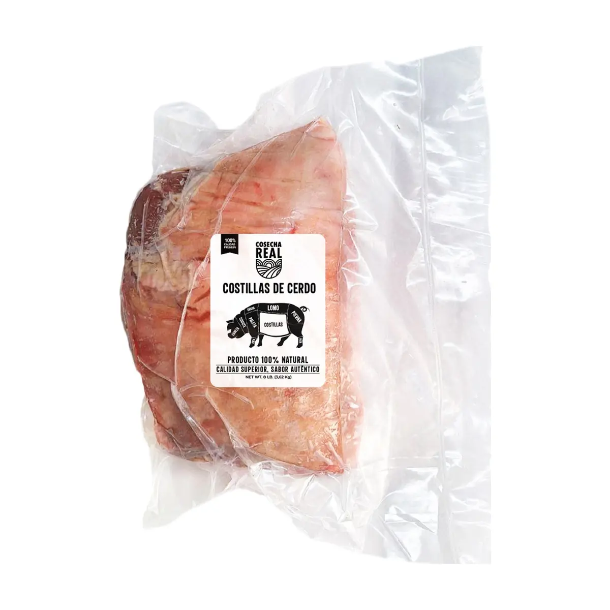 Costillas de cerdo Cosecha Real (3.62 kg / 8 lb) - Miniatura 1