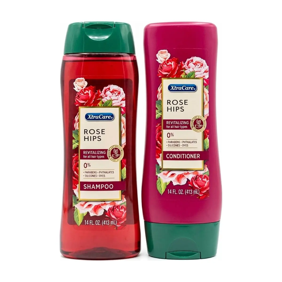 Juego revitalizante de champú y acondicionador de rosa mosqueta XtraCare (413 ml / 14 oz)