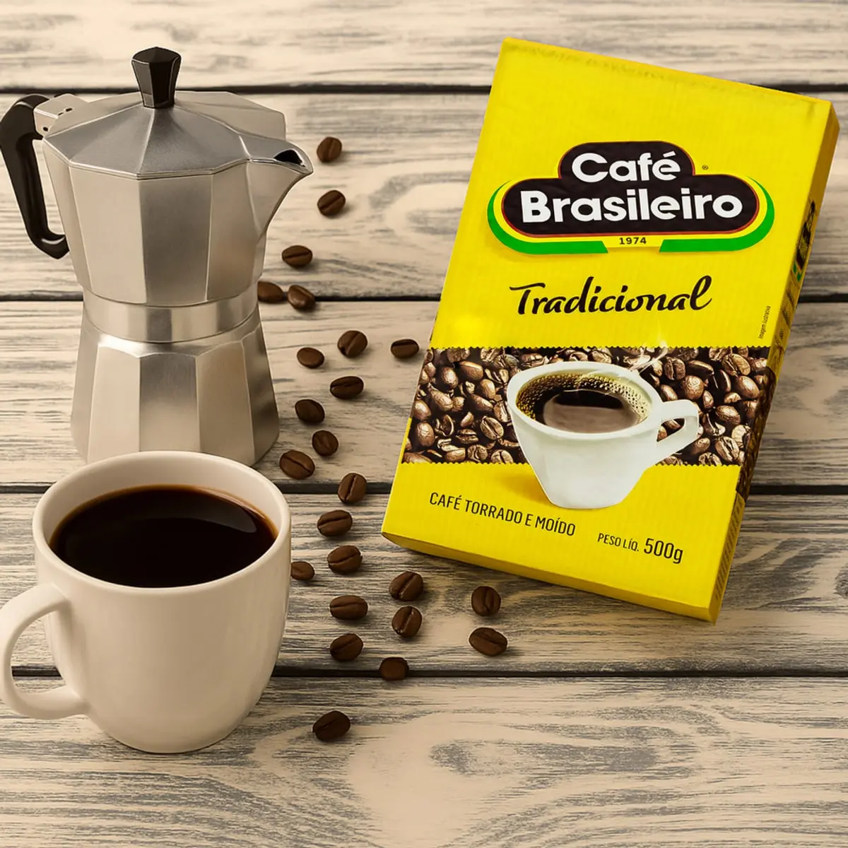 Café tradicional Brasileiro (6 x 500 g / 1.1 lb) - Miniatura 5