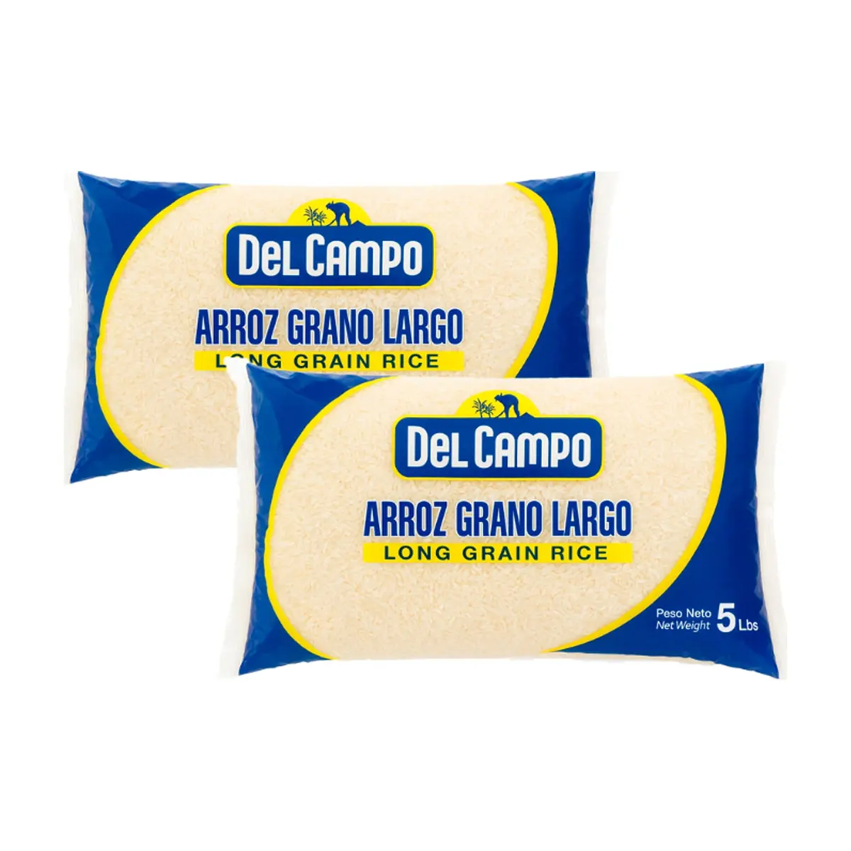 Combo de arroz de grano largo Del Campo (2 x 2.27 kg / 5 lb)