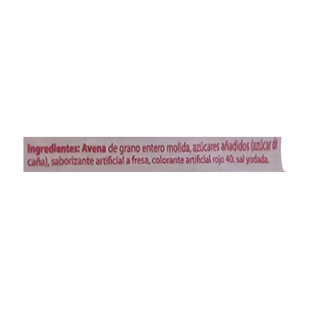 Avena en polvo sabor fresa Granvita (400 g / 14.1 oz) - Thumbnail 3
