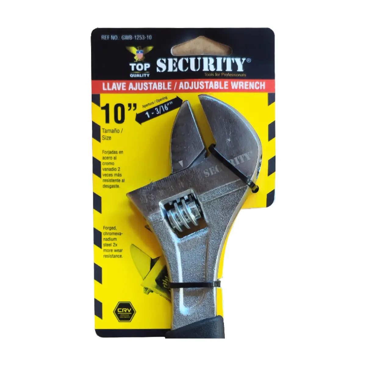 Llave de ajuste de 10" Security - Thumbnail 4