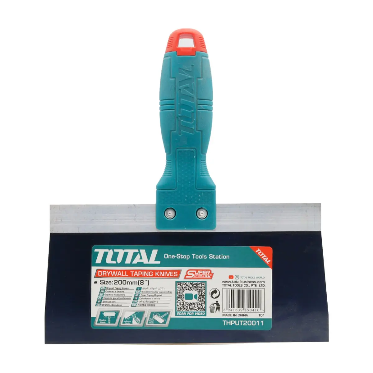 Cuchilla -espátula- para encintar paneles de yeso de 8" Total Tools THPUT20011 - Thumbnail 3