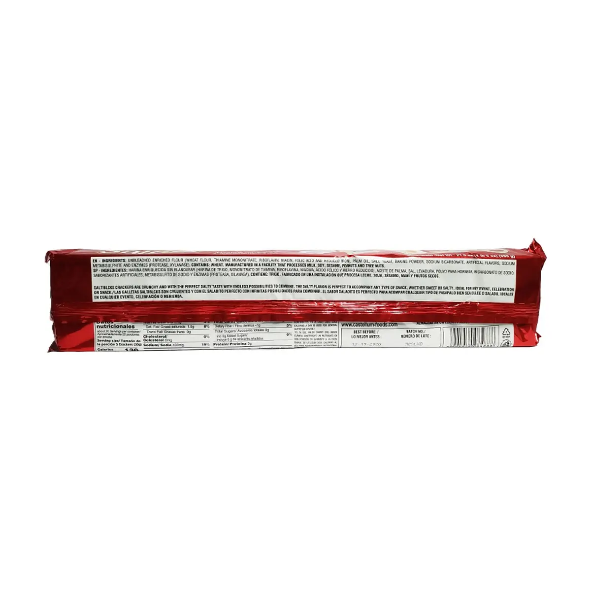 Galletas de soda Saltiblcks Castellum (595 g / 1.31 lb) - Thumbnail 2