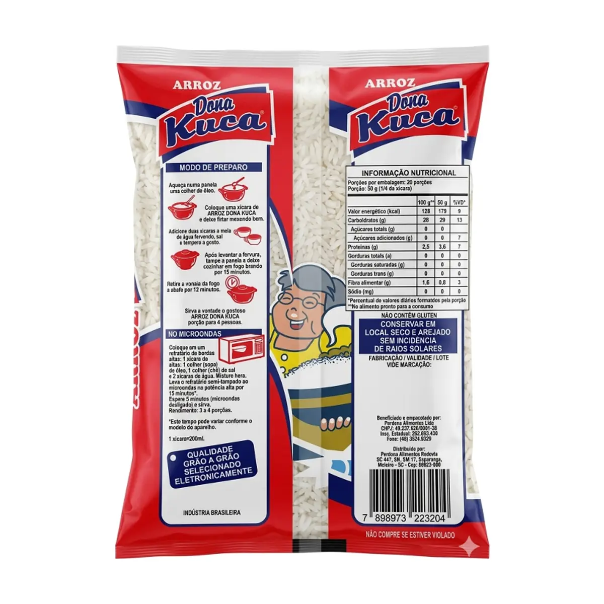 Arroz blanco de grano largo tipo 1 Doña Kuca (1 kg / 2.2 lb) - Thumbnail 2