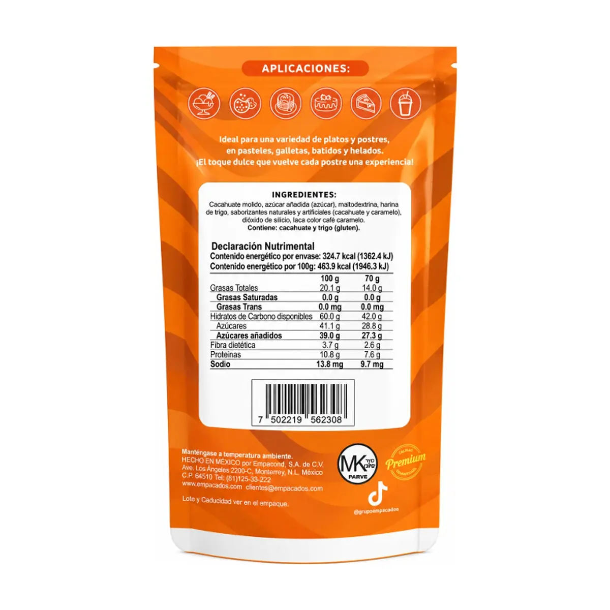 Sazonador con sabor a cacahuate Pragná (70 g / 2.47 oz) - Thumbnail 2