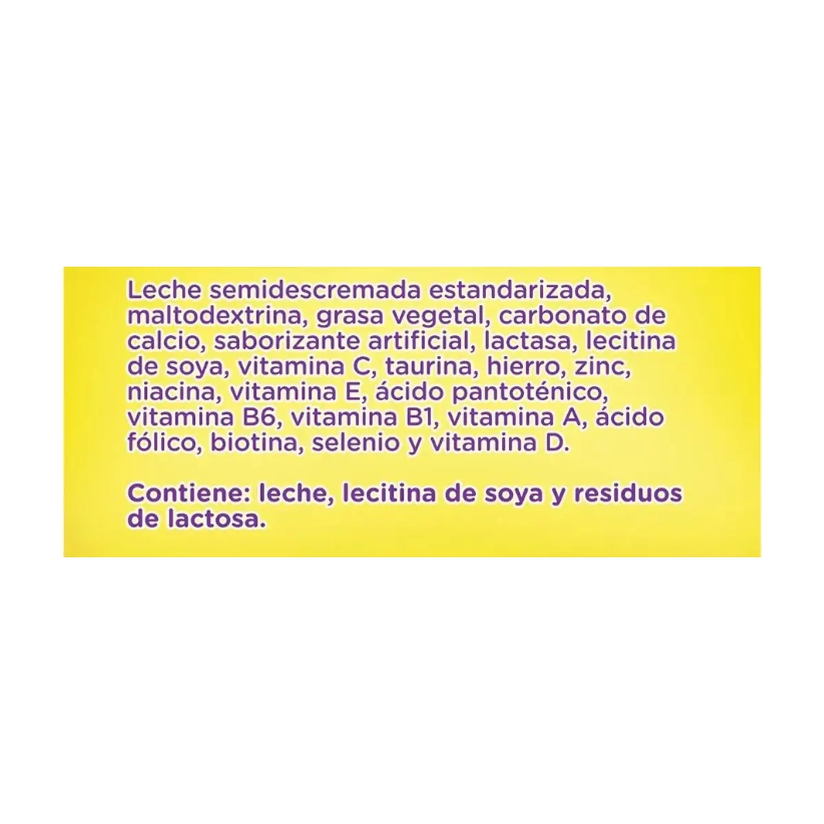 Producto lácteo en polvo combinado deslactosado Forti Crece Nestlé Nido (460 g / 1 lb) - Thumbnail 4
