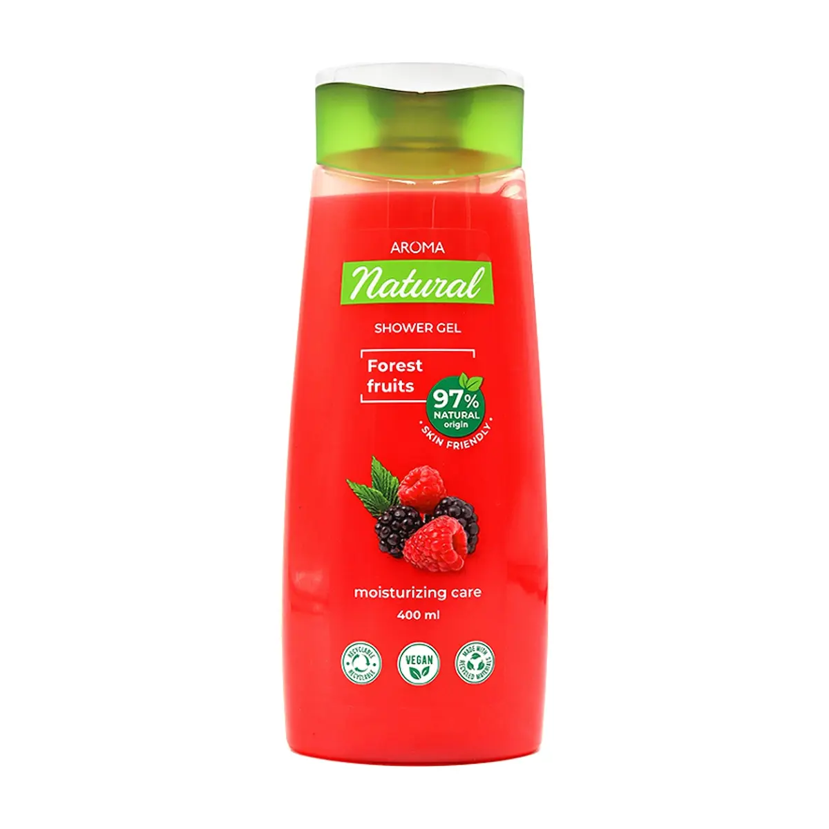 Gel de baño frutos del bosque Aroma Natural (400 ml)