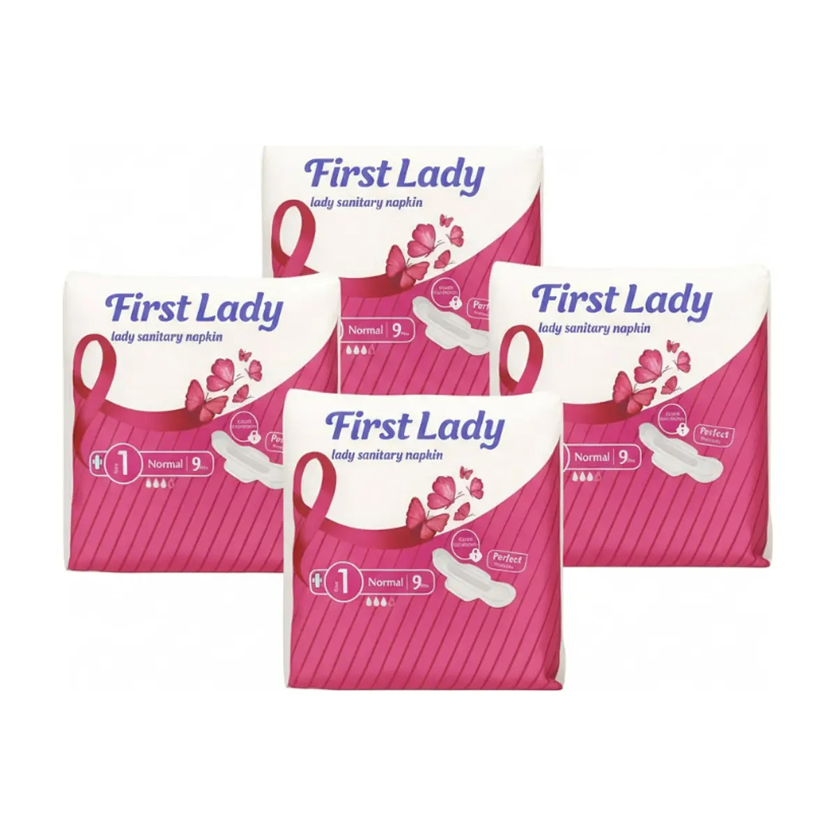 Toallas sanitarias para flujo normal First Lady (4)