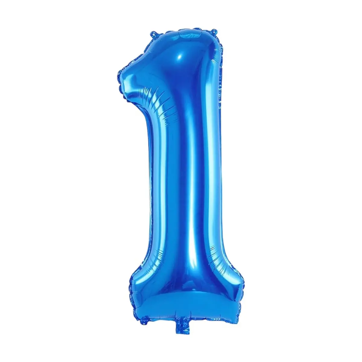 Globo azul número 1 Balloon (16 pulgadas)
