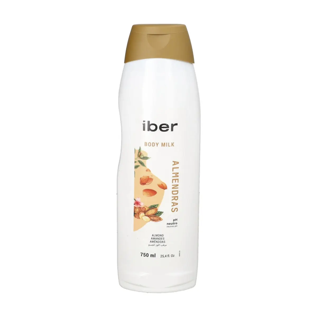 Crema corporal de almendras Iber (750 ml)