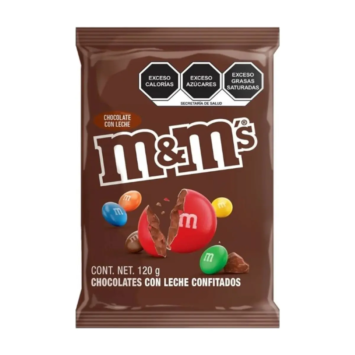 Chocolates con leche confitados M&M's (120 g / 4.23 oz)