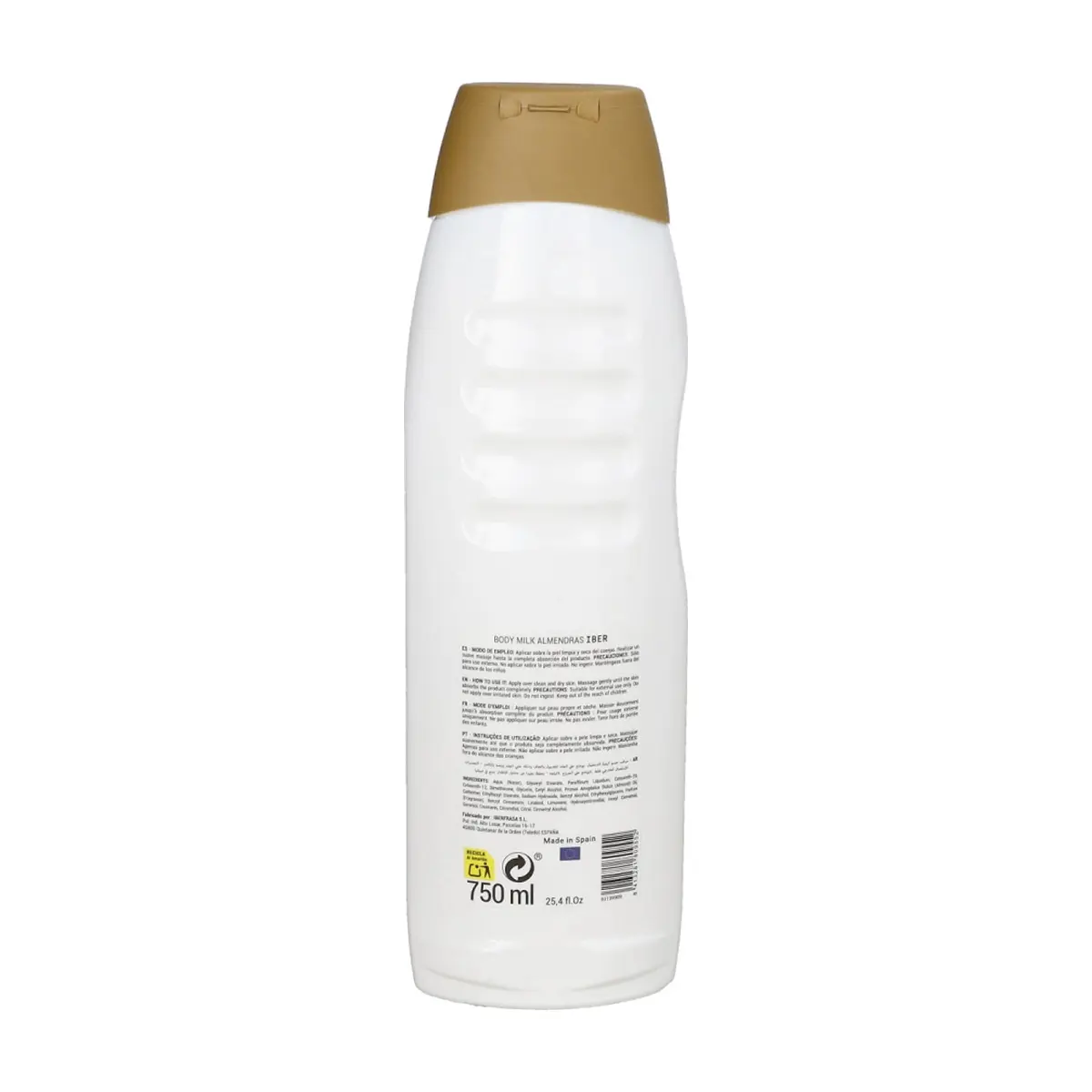 Crema corporal de almendras Iber (750 ml) - Thumbnail 2