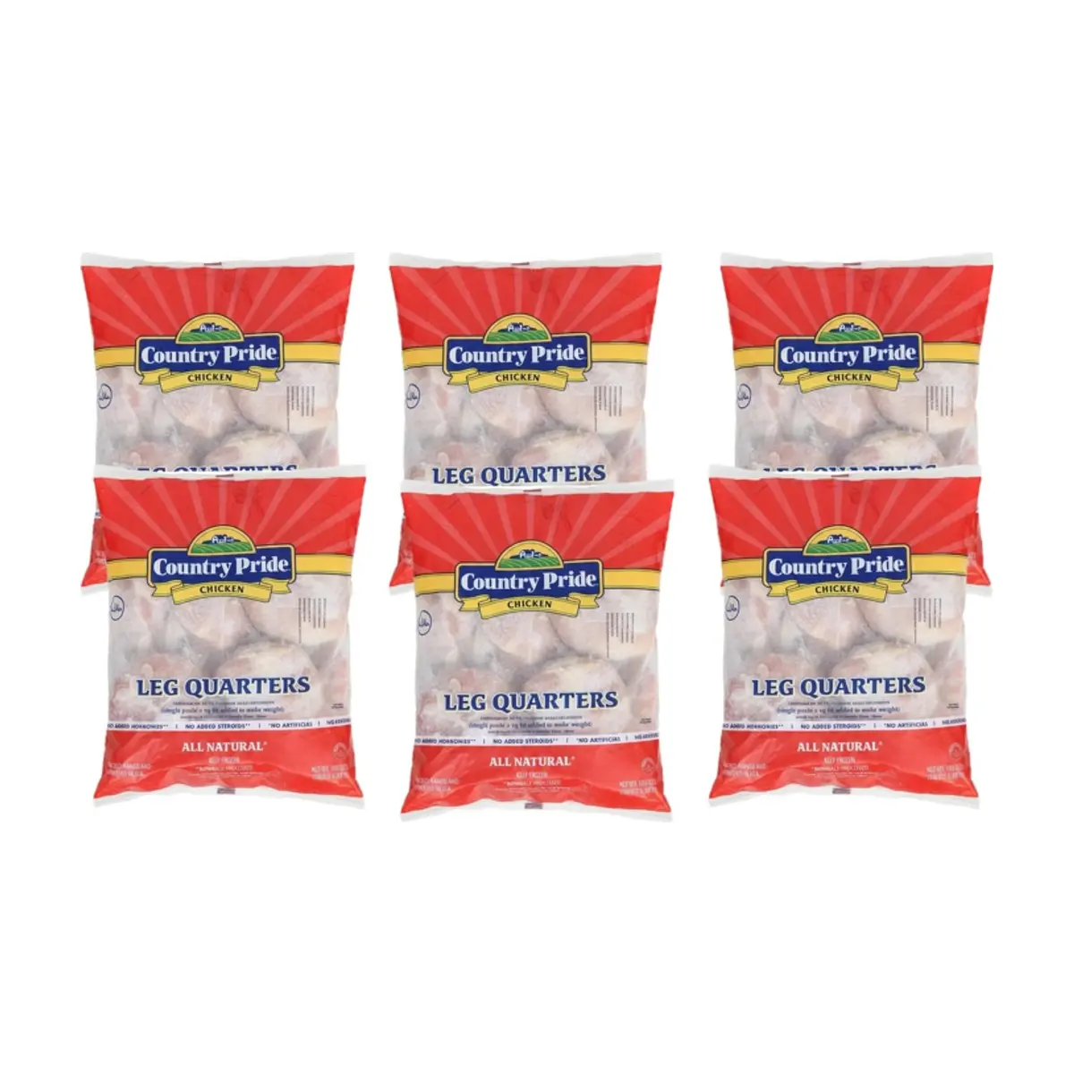 Cuartos traseros pollo Country Pride (6 x 4.54 kg / 10 lb)