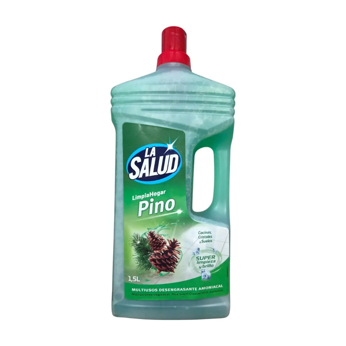 Limpiador multiusos desengrasante amoniacal pino La Salud (1.5 L / 50.7 fl. oz.)