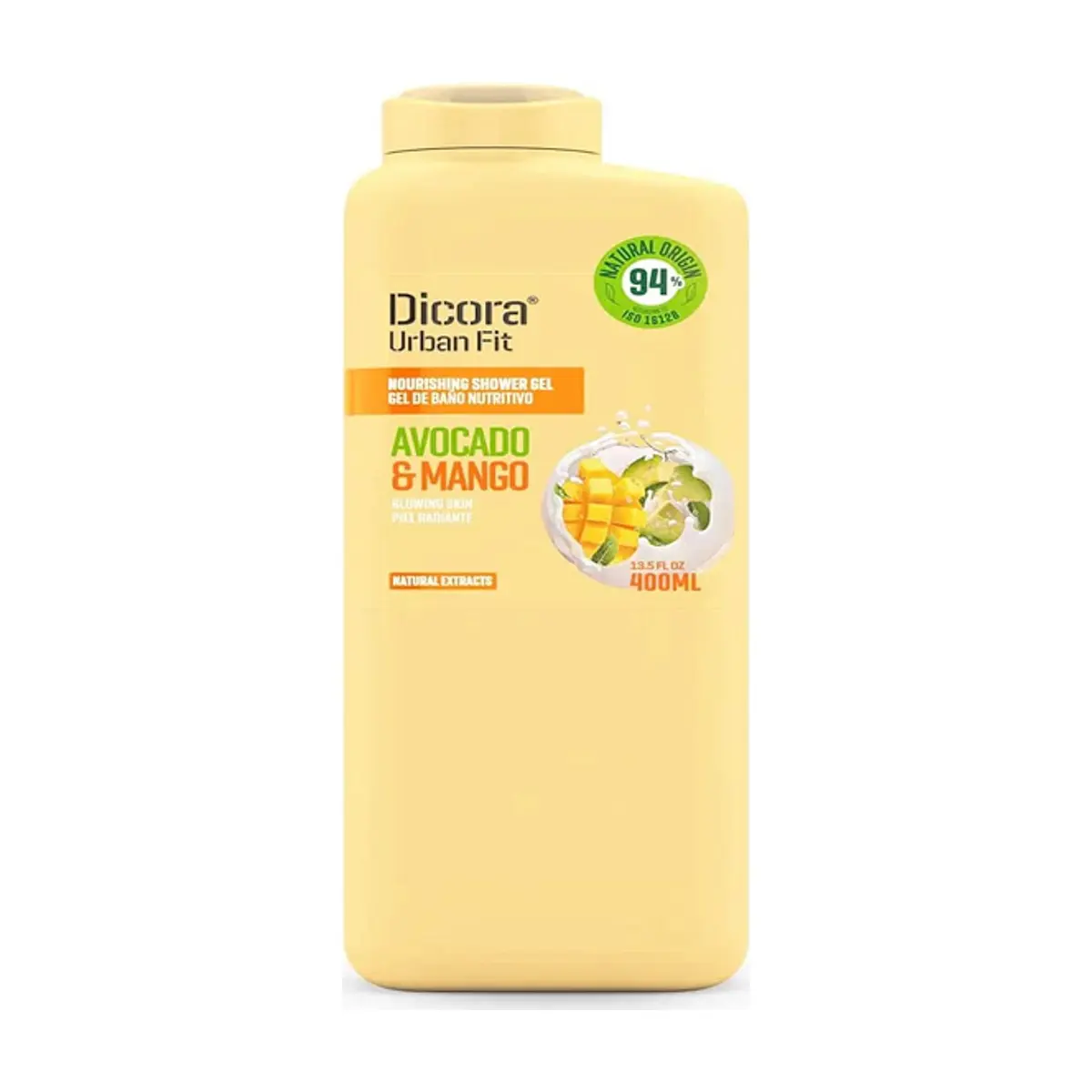 Gel de baño nutritivo con extracto de aguacate y mango Dicora (400 ml) - Miniatura 1