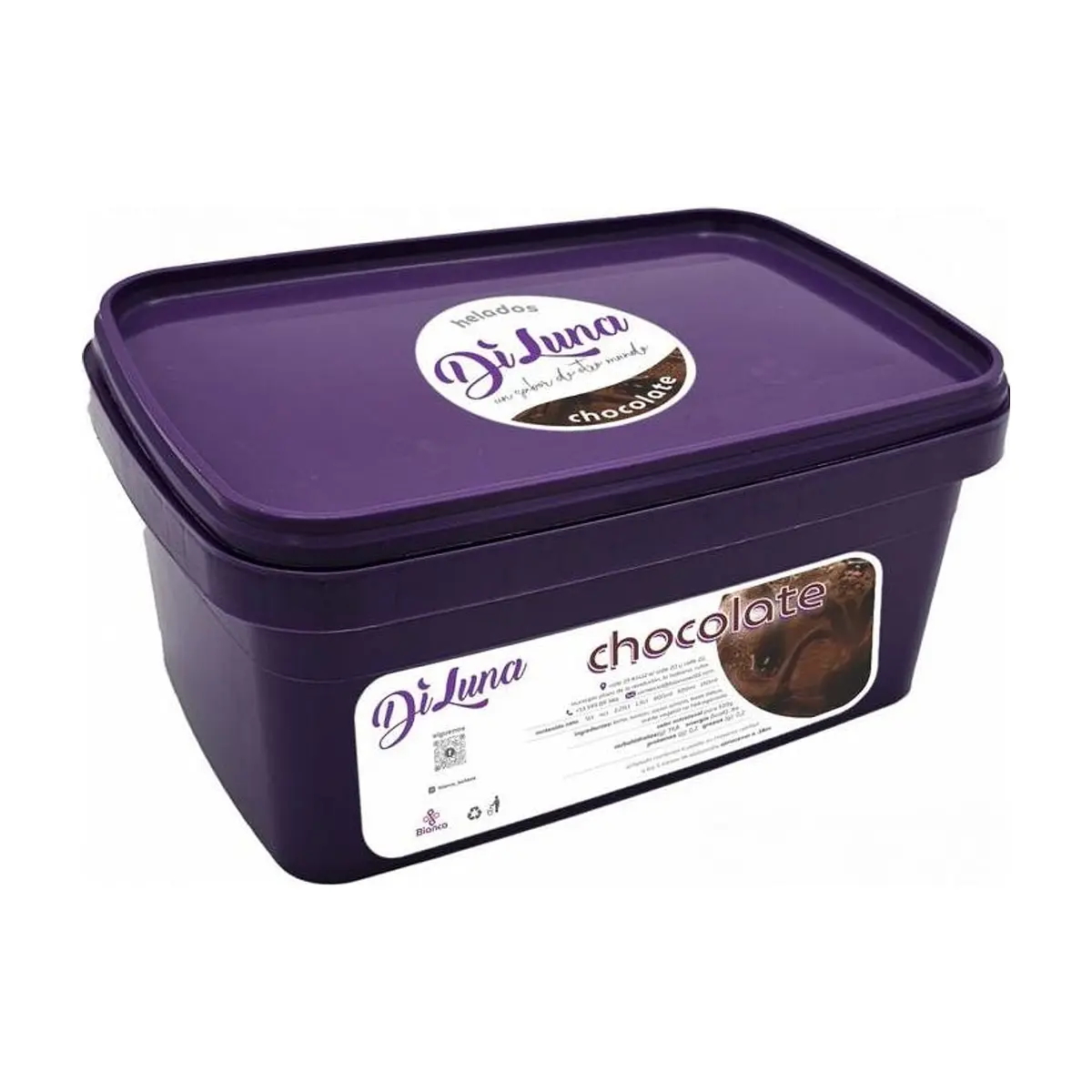 Helado sabor chocolate DiLuna (1.5 L) - Thumbnail 2