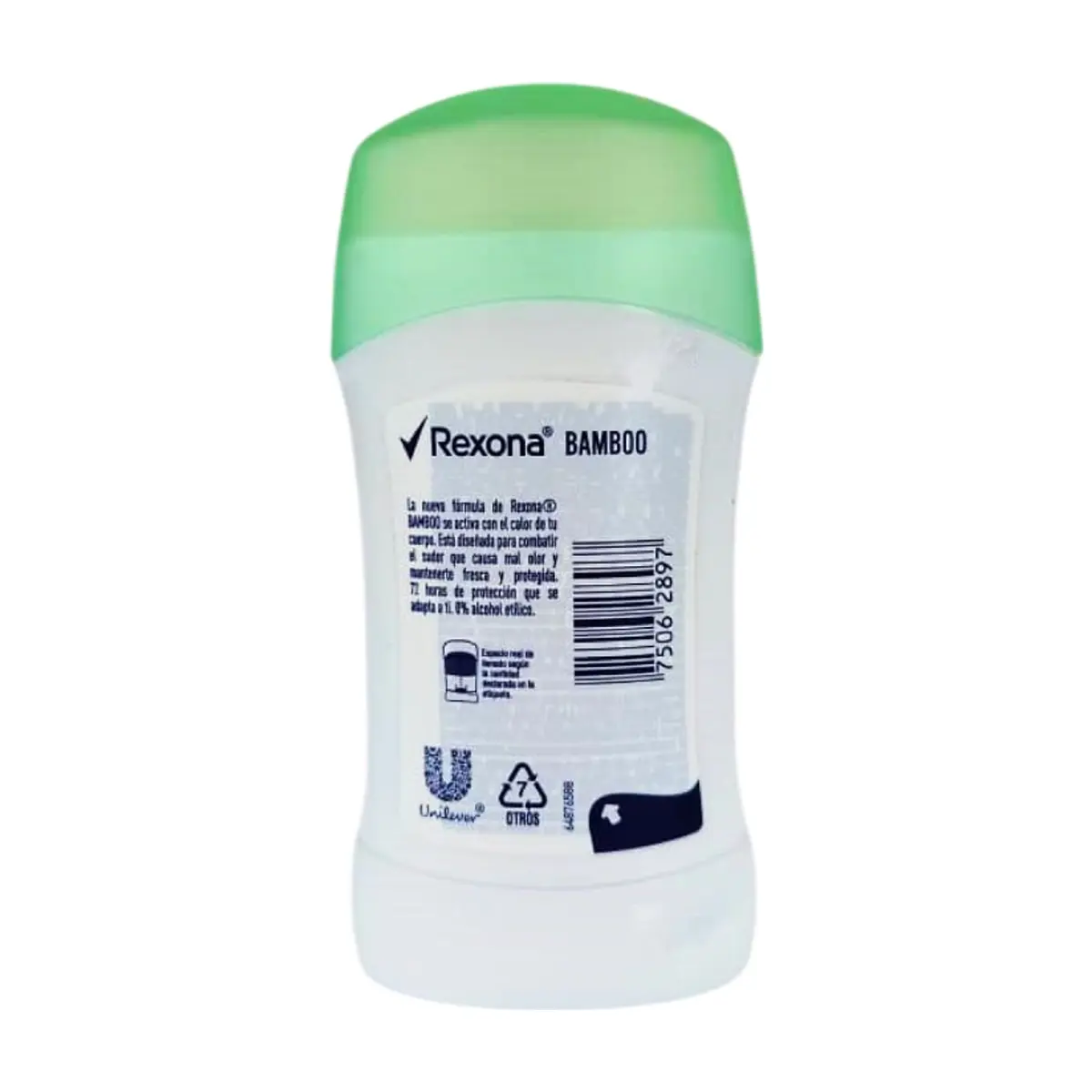 Desodorante antitranspirante en barra bambú 72 h Rexona (45 g / 1.58 oz) - Thumbnail 2