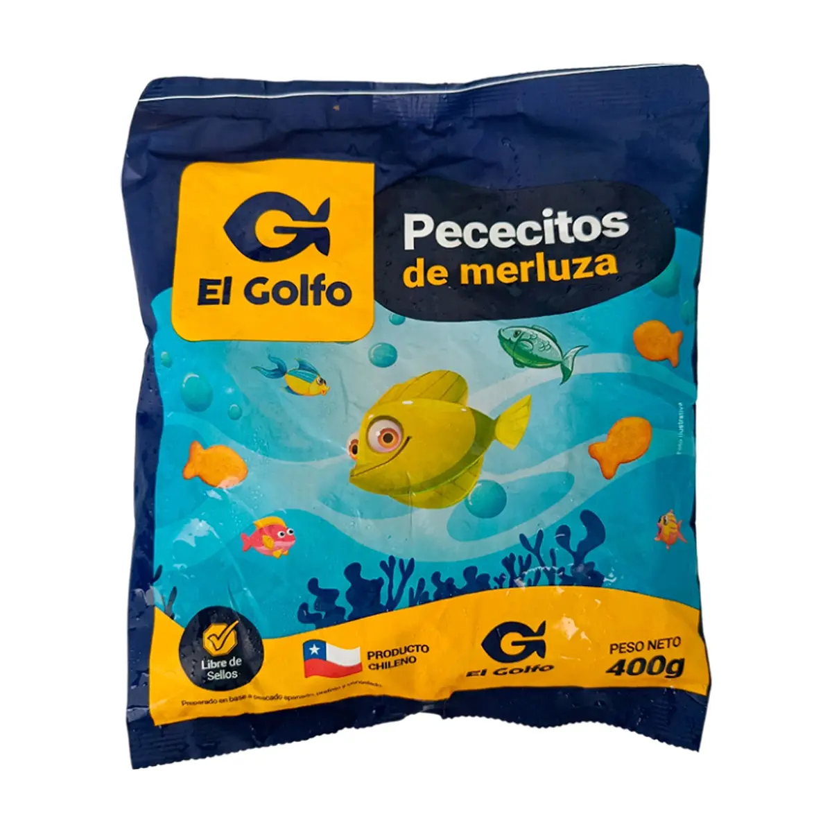Pececitos -nuggets- de merluza El Golfo (400 g / 14.1 oz) - Miniatura 1