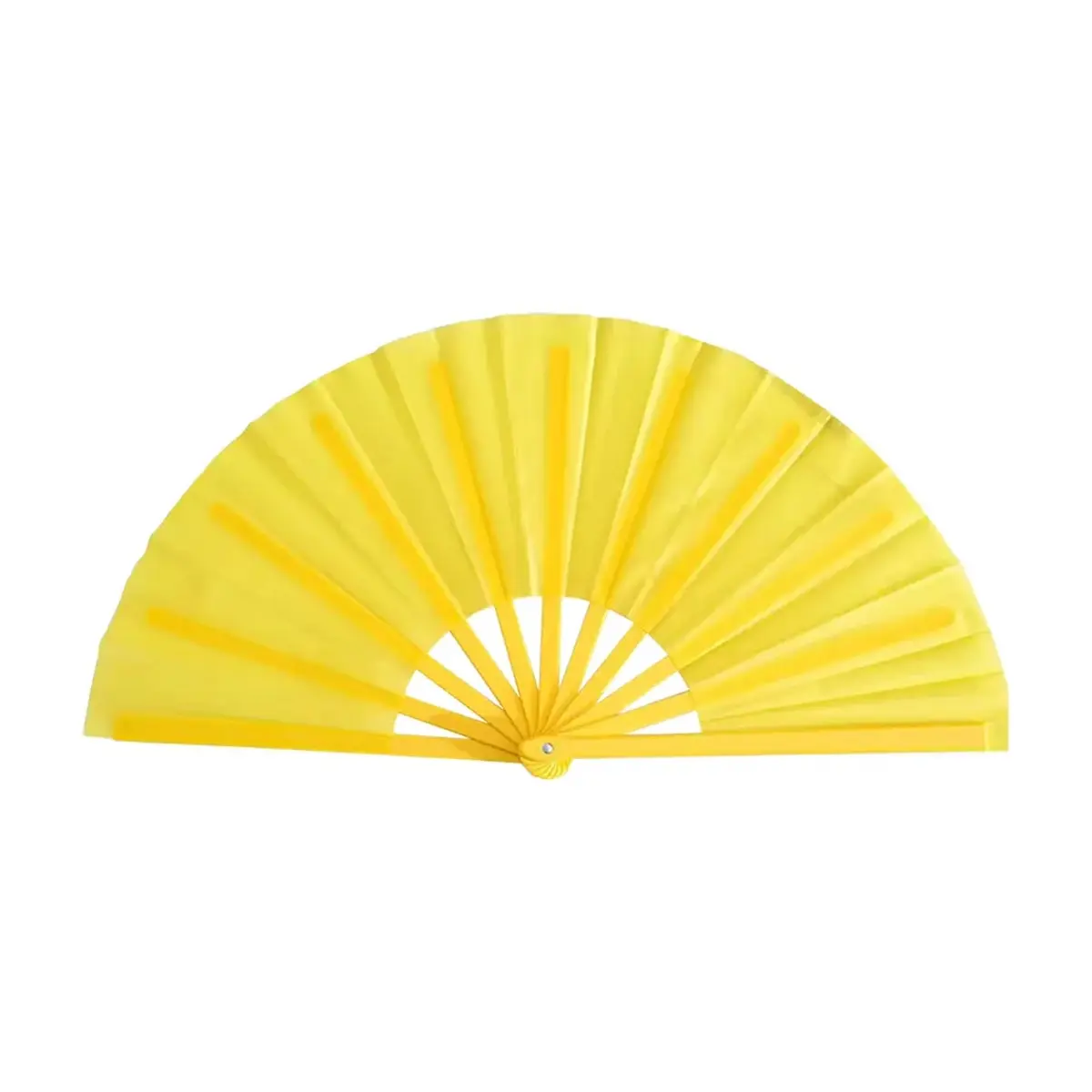Abanico amarillo grande
