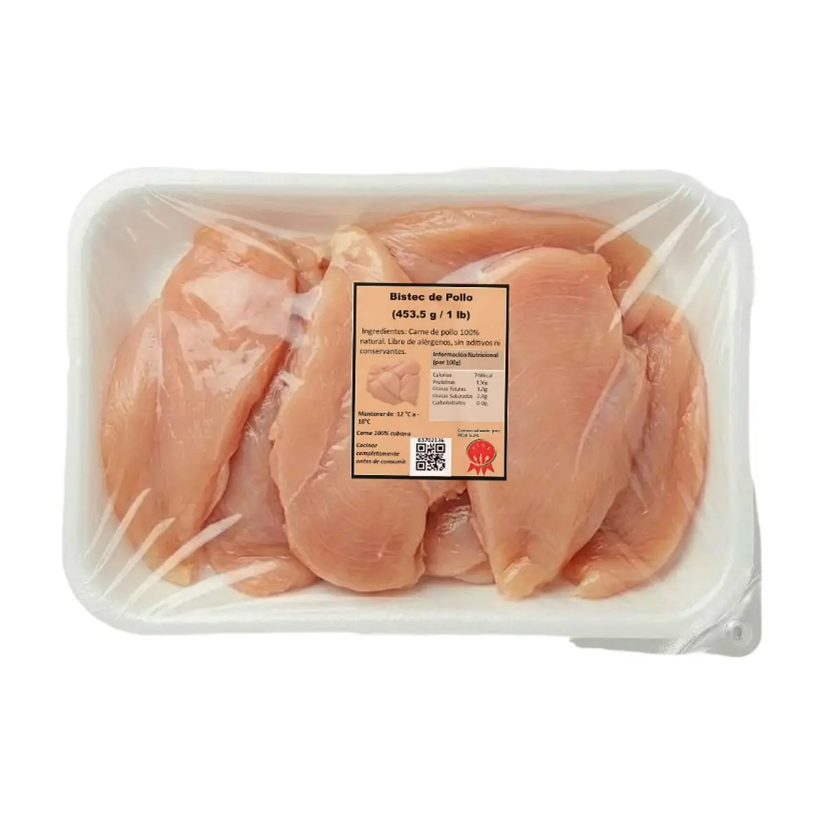 Bistec de pollo Pida (453.5 g / 1 lb)