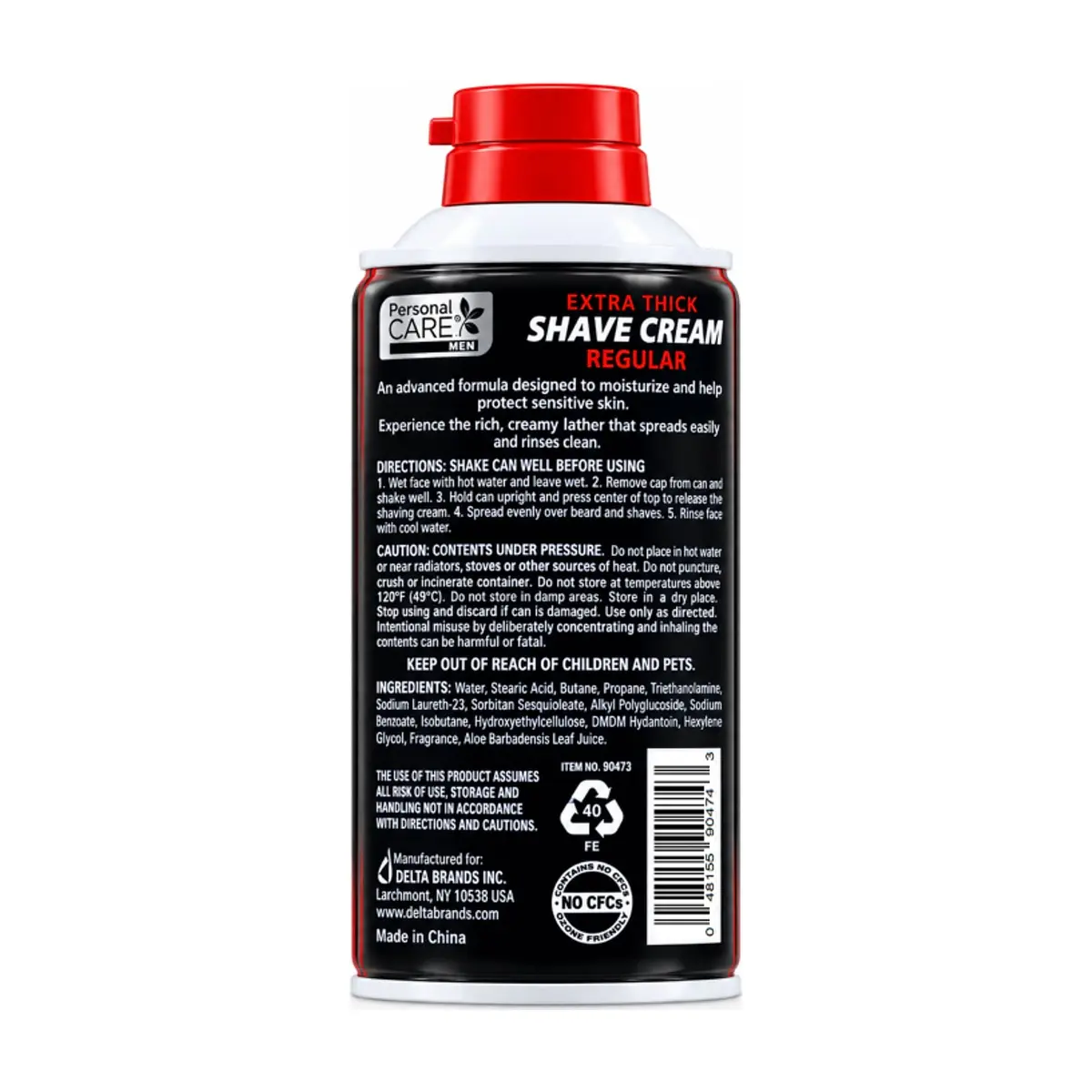 Espuma de afeitar extra espesa Personal Care (283 g / 10 oz) - Thumbnail 2