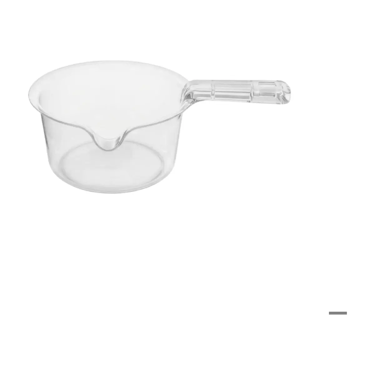 Cazo -recipiente- transparente de plástico para microondas 500 ml Casa y Menaje