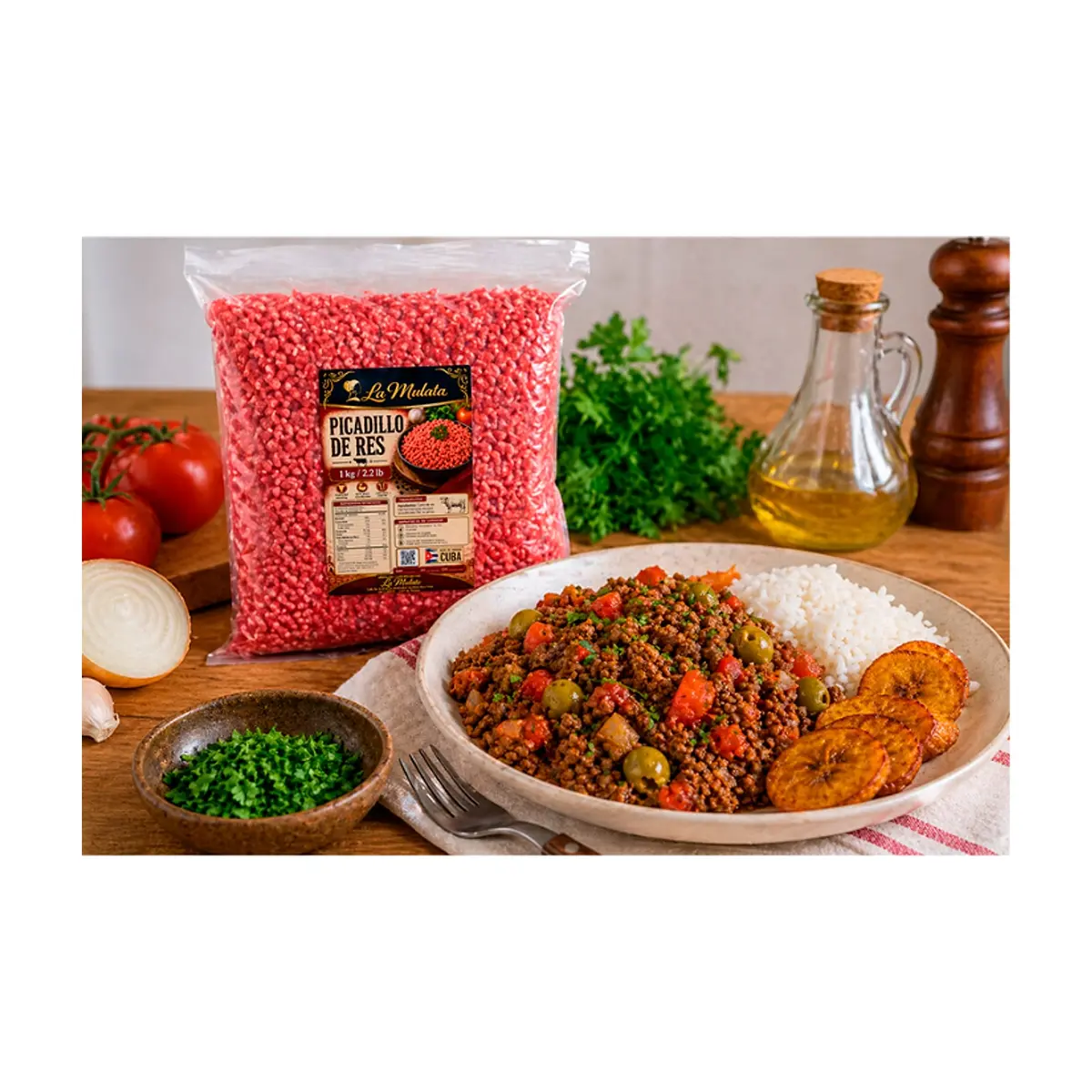 Picadillo de res La Mulata (1 kg / 2.2 lb) - Miniatura 3