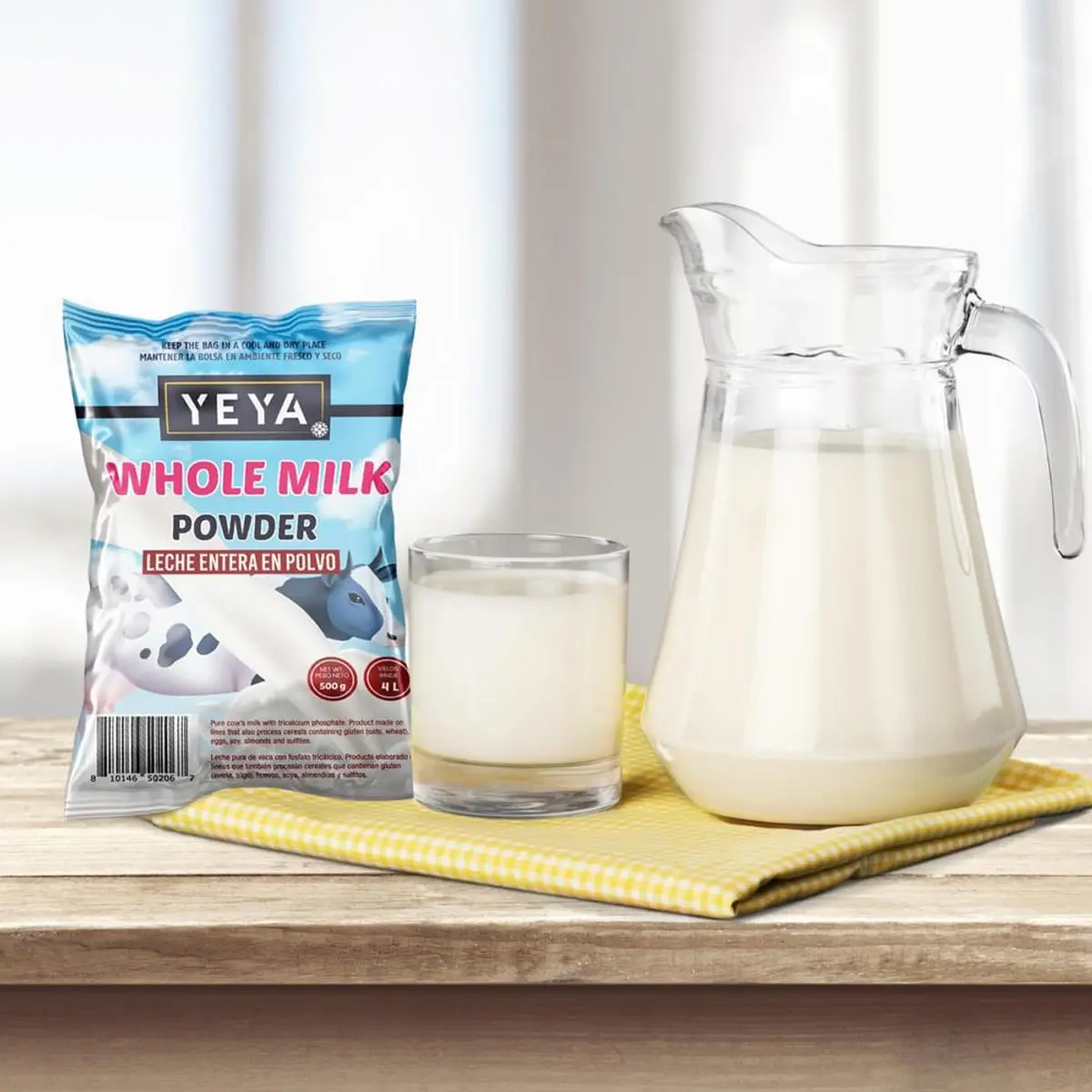 Leche entera en polvo YEYA (500 g / 1.1 lb) - Thumbnail 4