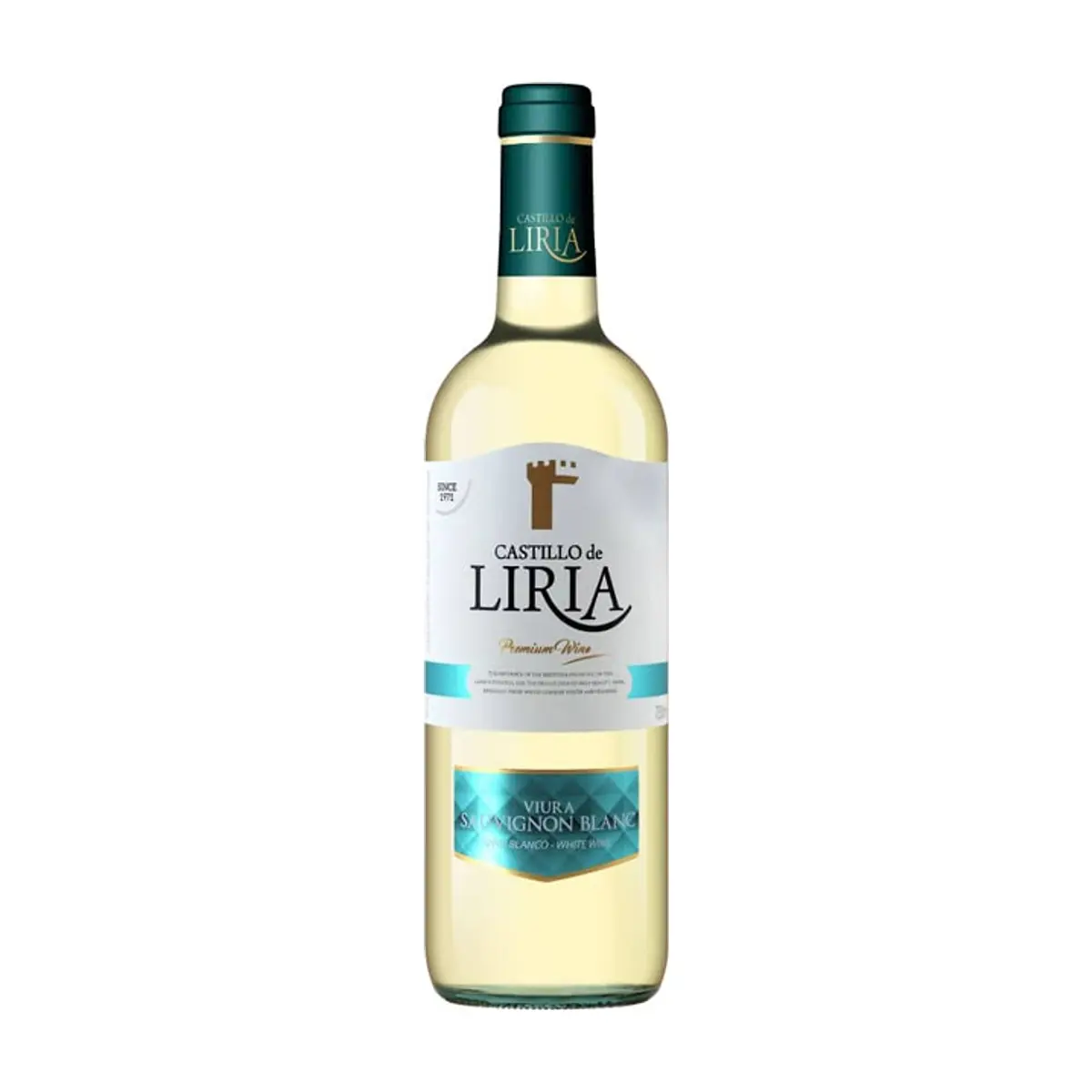 Vino blanco Sauvignon Castillo de Liria (750 ml) - Thumbnail 4