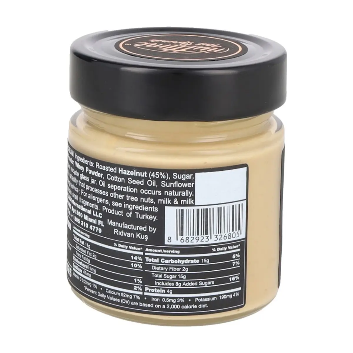 Crema de avellanas para untar Nuttime (250 g / 8.80 oz) - Thumbnail 6