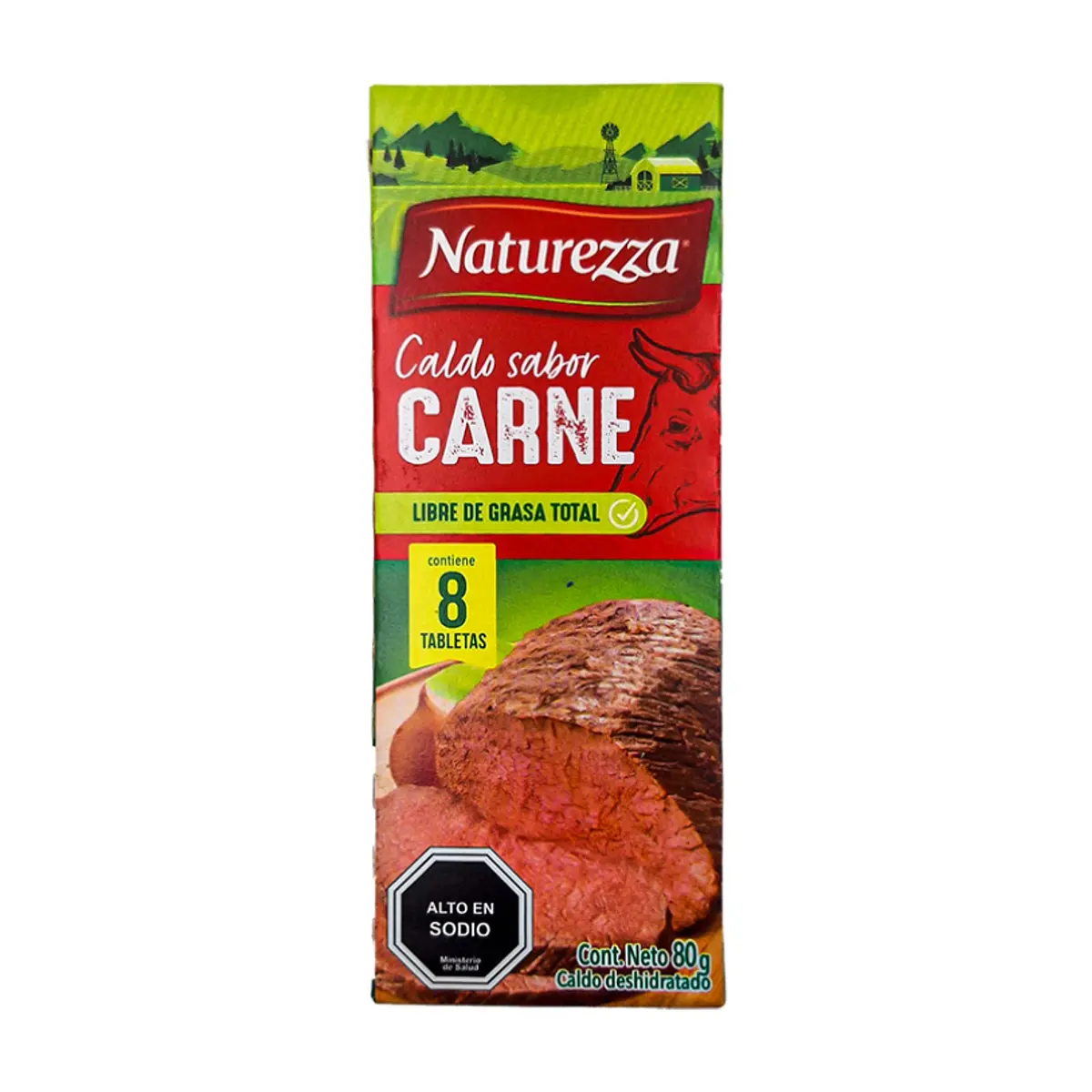Caldo Sabor Carne Naturezza (80 g)