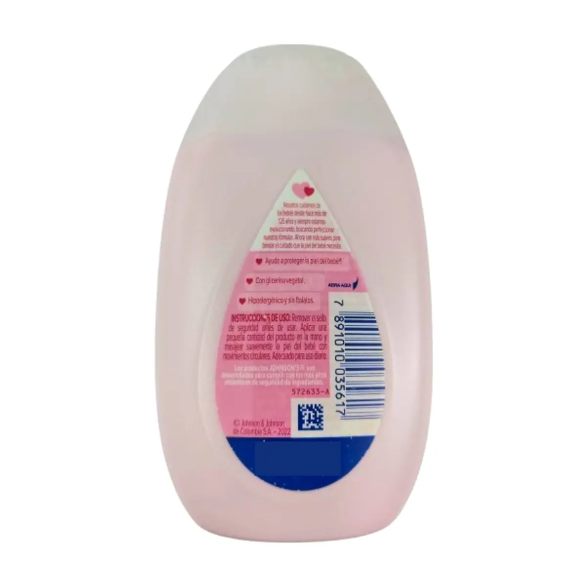 Crema hidratante para bebé Johnson's (100 ml / 3.5 oz) - Thumbnail 2