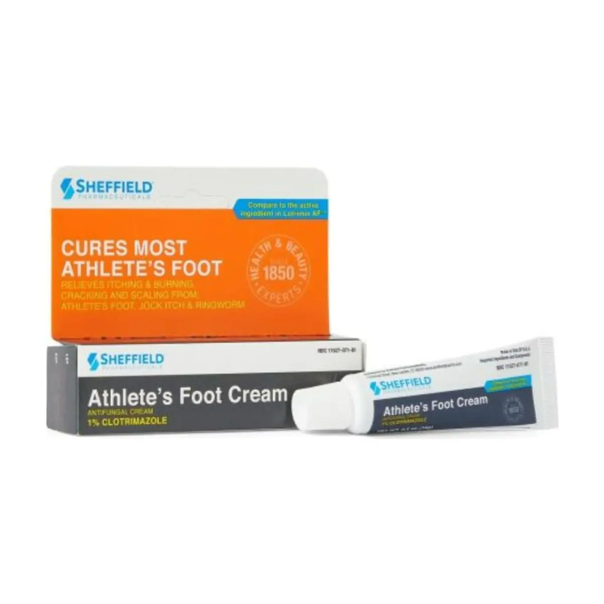 Clotrimazol en crema 1% para pie de atleta Sheffield Pharmaceuticals (14 g)