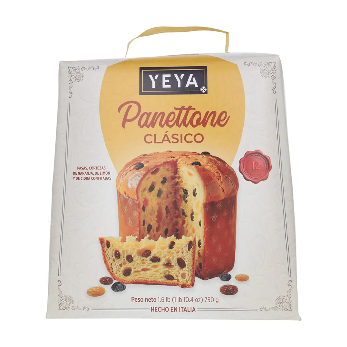 Panetón clásico YEYA (750 g / 1.6lb) - Thumbnail 2