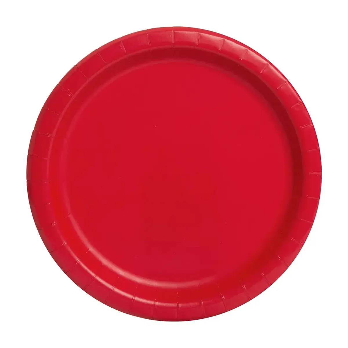 Platos desechables Rojo