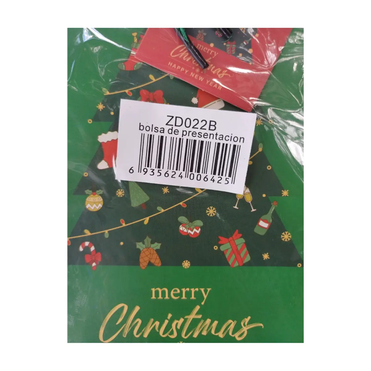 Bolsa de regalo Árbol de Navidad P53 - Thumbnail 3