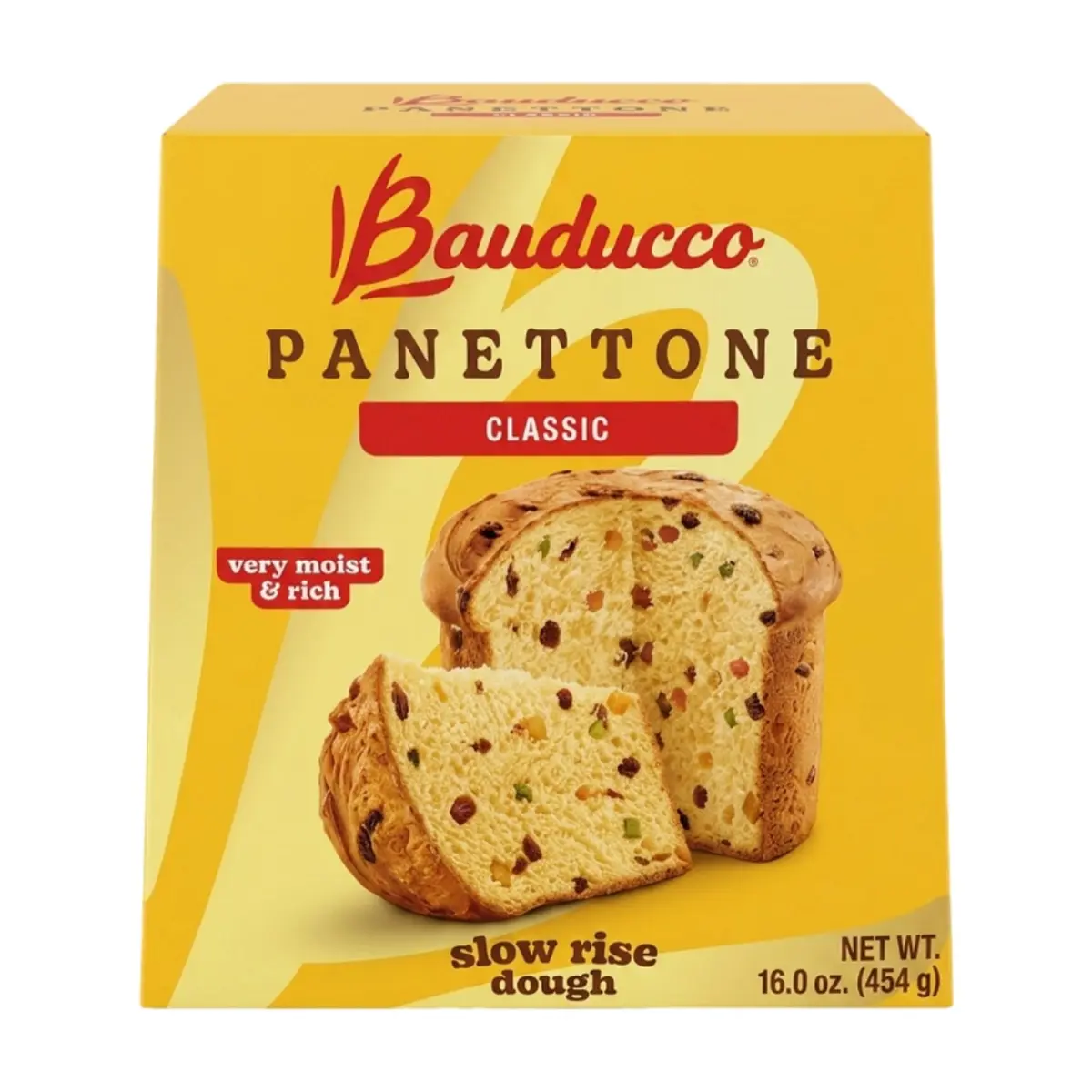 Panettone clásico Bauducco (454 g / 16 oz)