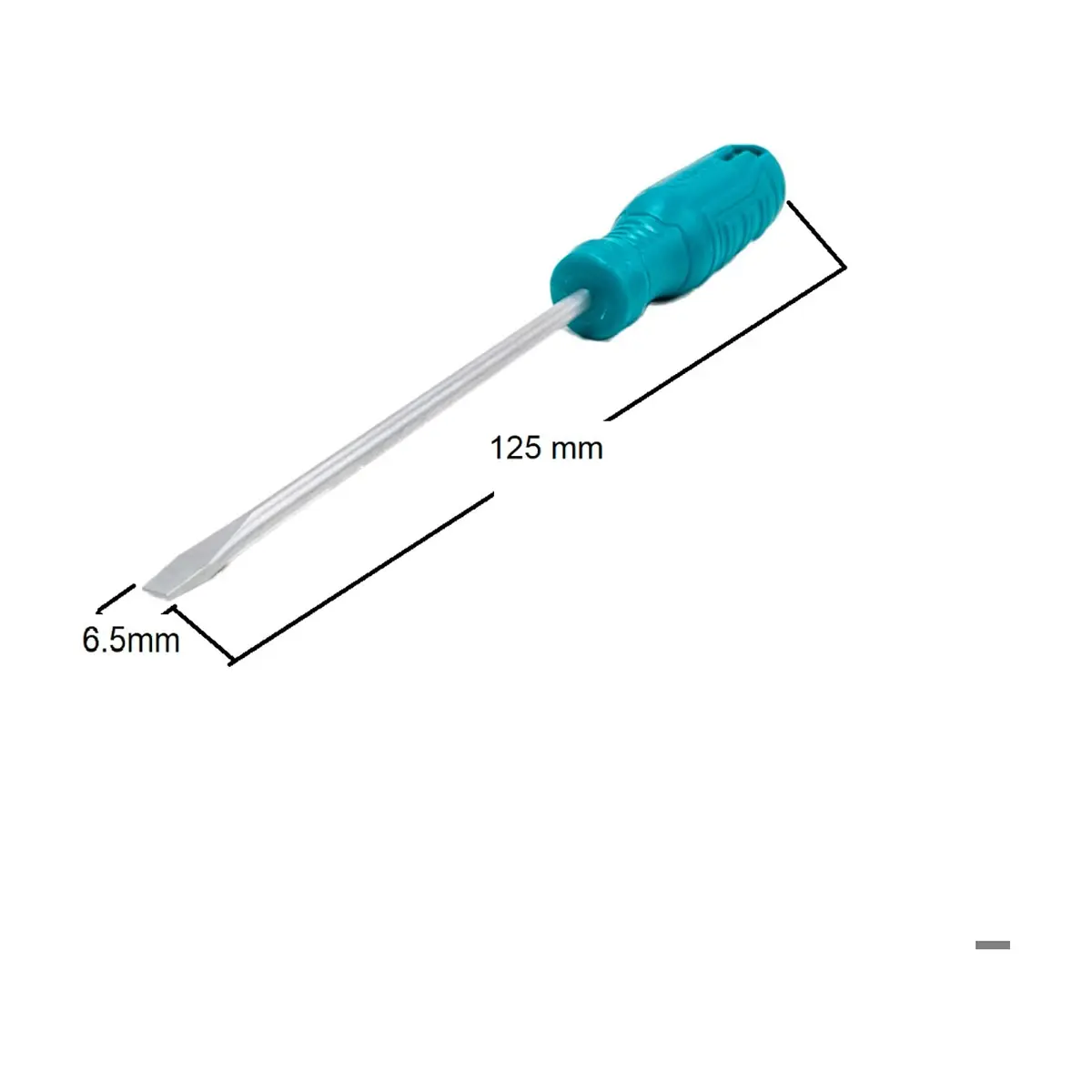 Destornillador de paleta SL6.5 x 125 mm Total Tools THTDC2156 - Thumbnail 4