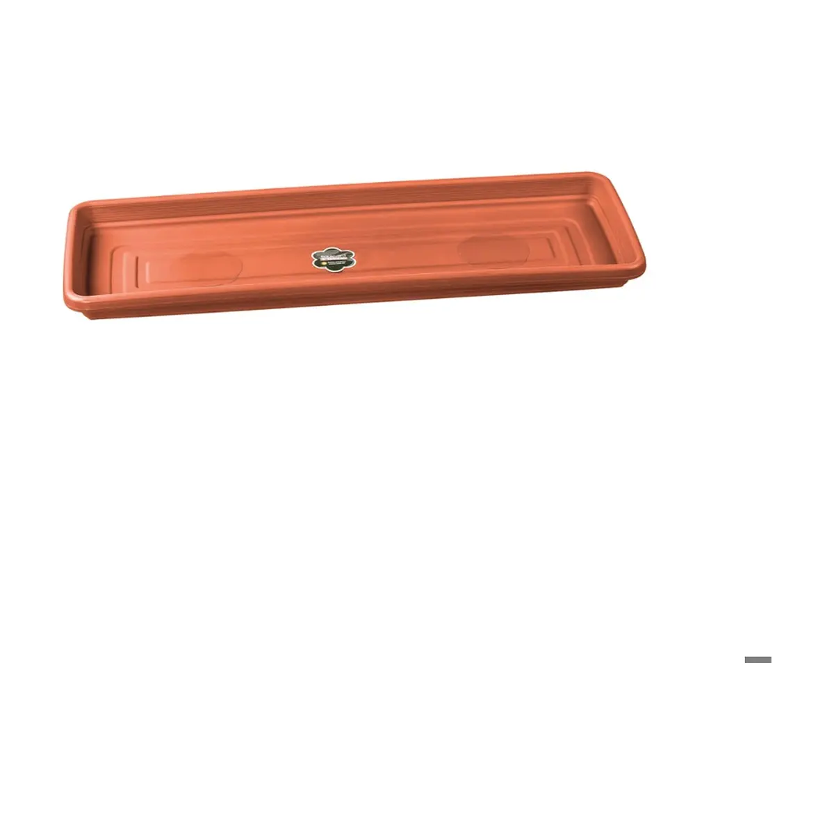 Plato rectangular de plástico para macetas Sanremo - Thumbnail 2