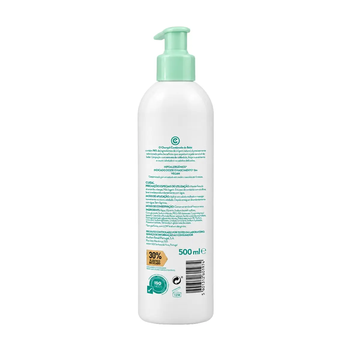 Champú para bebés Continente (500 ml / 16.91 oz) - Thumbnail 2