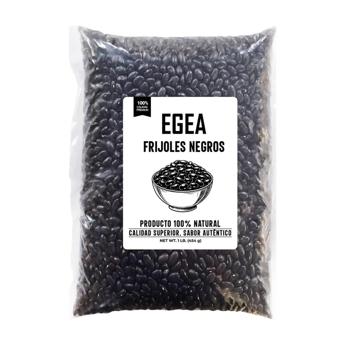 Frijoles negros EGEA (454 g / 1 lb)
