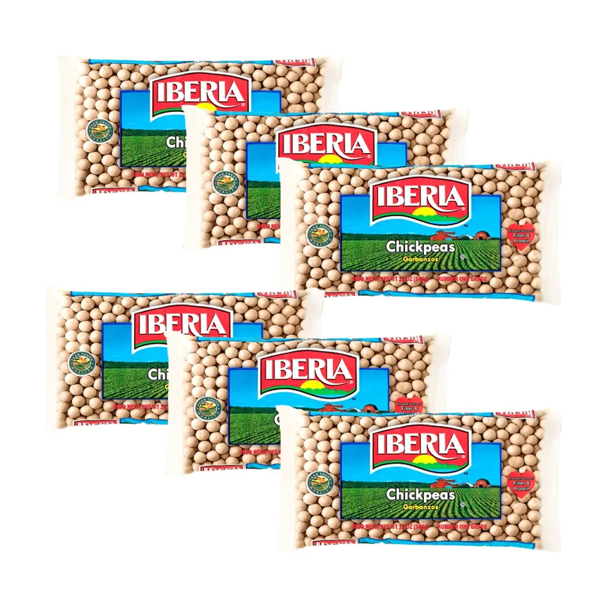 Garbanzos Ibéricos Iberia ( 6 x 340 g / 12 oz) - Miniatura 1