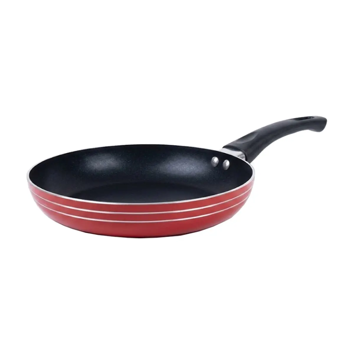 Sartén de 23 cm antiadherente esmaltado exterior rojo Ray