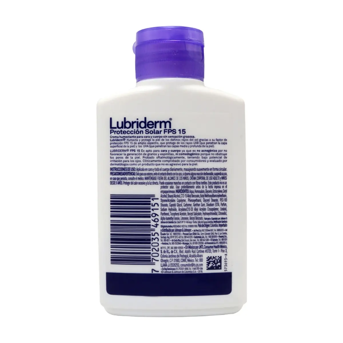 Crema humectante cara y cuerpo con FPS-15 Lubriderm (120 ml) - Thumbnail 7