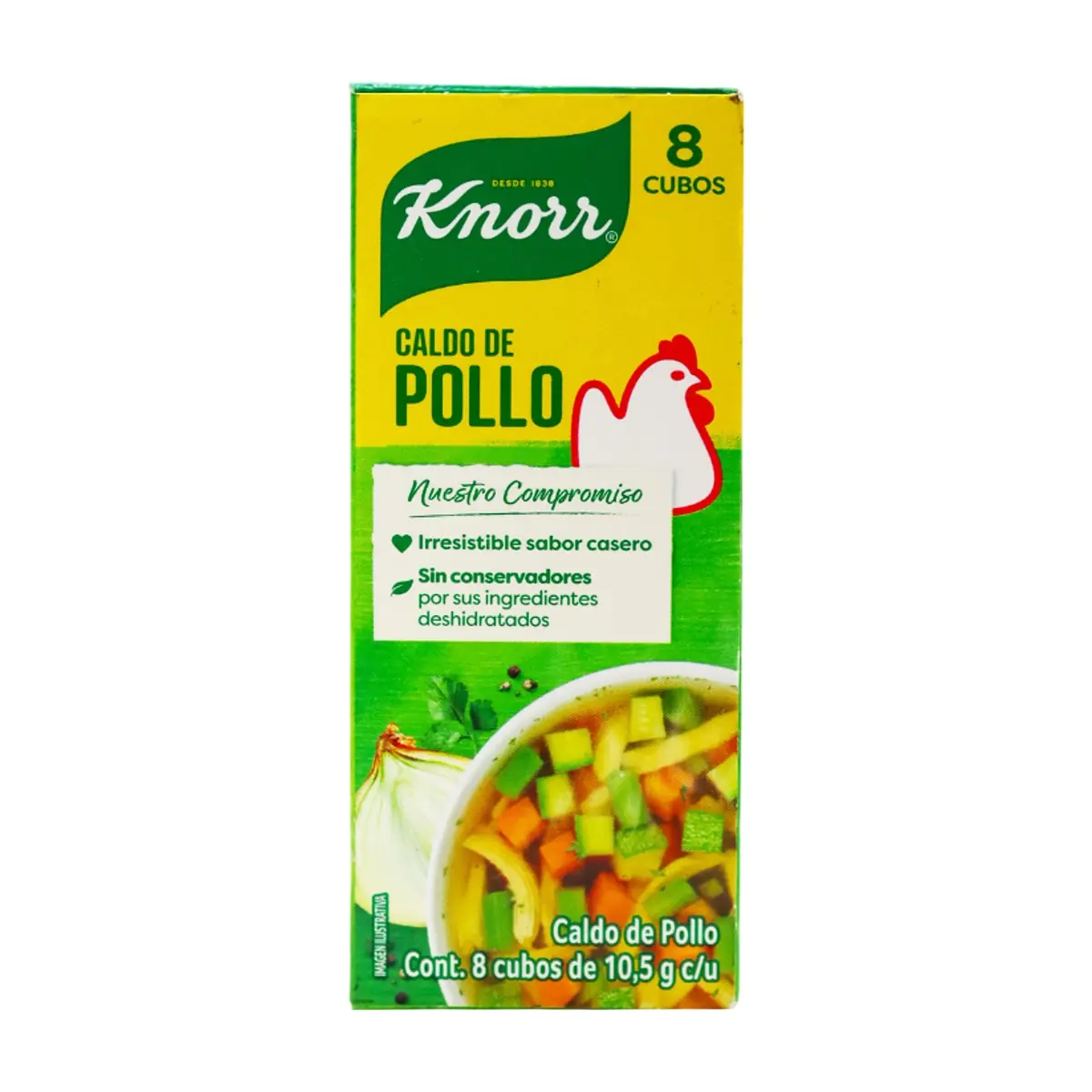 Caldo de pollo en cubos Knorr (84 g / 2.9 oz) - Thumbnail 3